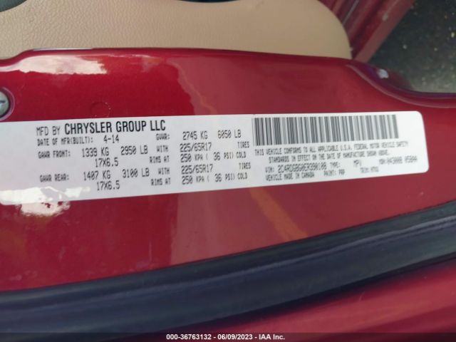 2C4RDGBG0ER390108 Dodge Grand Caravan Se