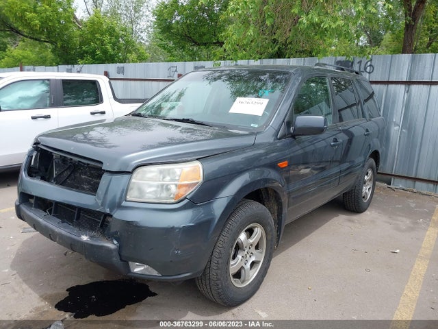 2006 HONDA PILOT EX-L VIN: 2HKYF18546H563555