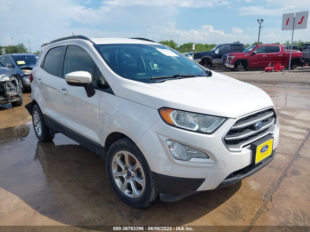 2018 FORD ECOSPORT SE VIN: MAJ3P1TEXJC223142