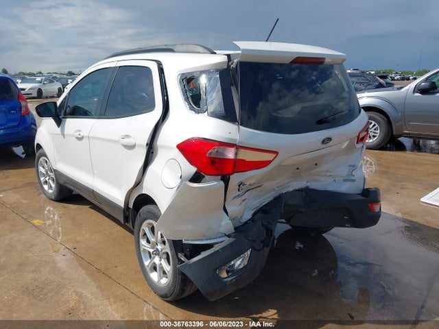 2018 FORD ECOSPORT SE VIN: MAJ3P1TEXJC223142