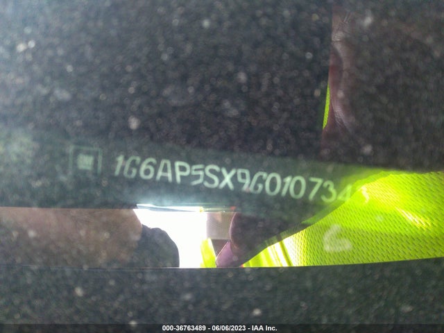 1G6AP5SX9G0107343 Cadillac Cts Sedan Rwd