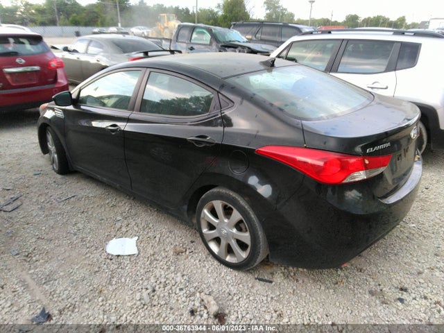 2013 HYUNDAI ELANTRA LIMITED VIN: 5NPDH4AE6DH180993