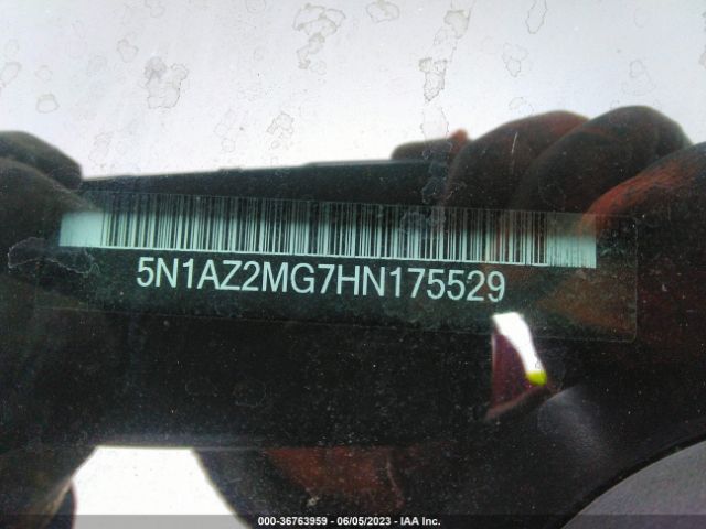 5N1AZ2MG7HN175529 Nissan MURANO SL
