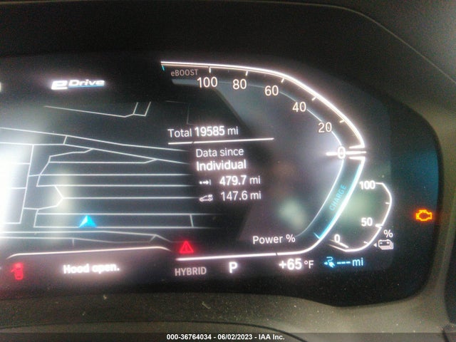 BMW 3 Series 330e 2021 аукцион фото