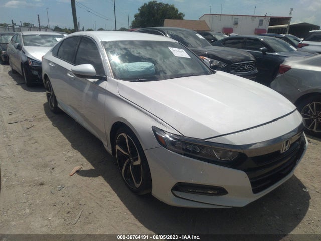 2018 HONDA ACCORD SEDAN SPORT 1.5T VIN: 1HGCV1F30JA203327
