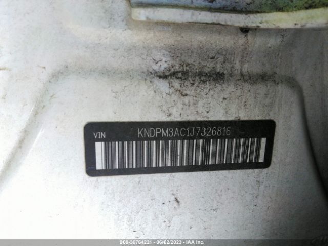 KNDPM3AC1J7326816 KIA Sportage Lx