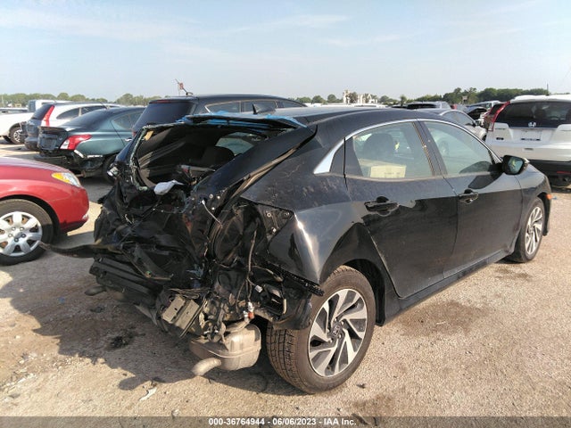 Honda Civic Hatchback Lx 2017 SHHFK7H39HU217392 Image 4