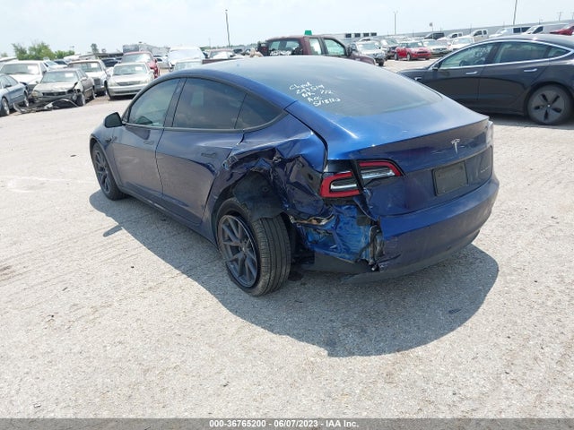 2022 TESLA MODEL 3 LONG RANGE VIN: 5YJ3E1EB1NF188485