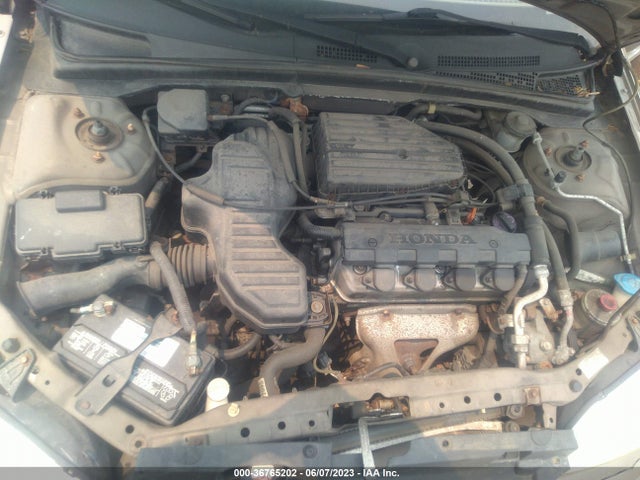 2002 HONDA CIVIC LX VIN: 2HGES16582H527969