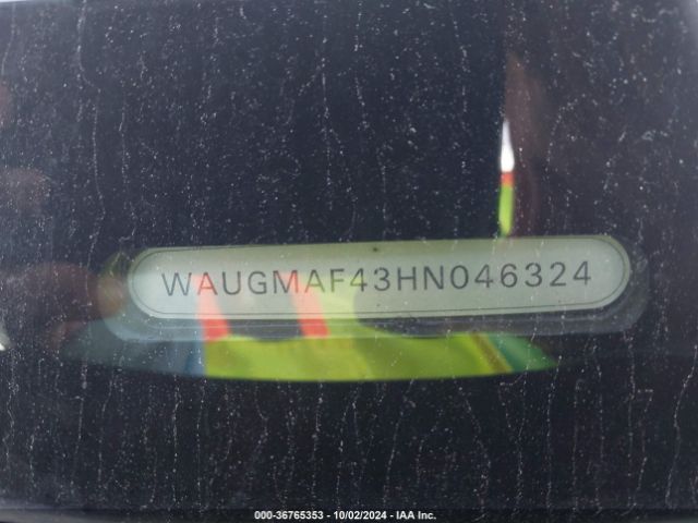 WAUGMAF43HN046324 Audi A4 2.0t Ultra Premium