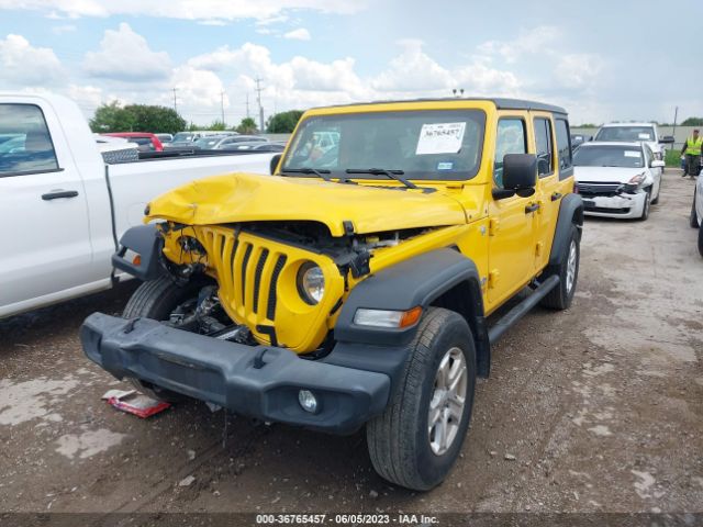 1C4HJXDG4JW285204 Jeep Wrangler Unlimited Sport S