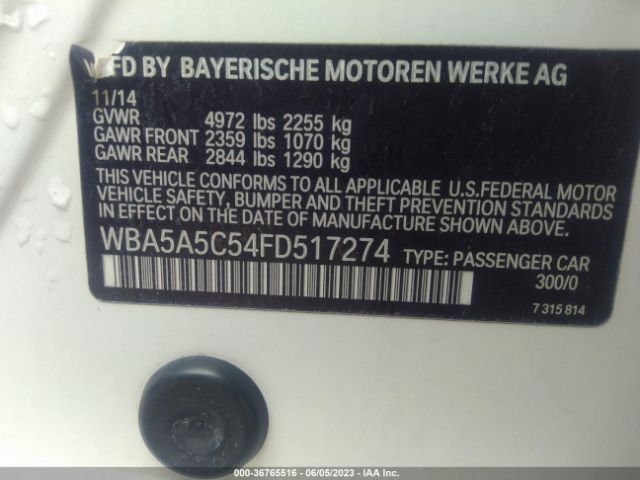 WBA5A5C54FD517274 BMW 5 Series 528i