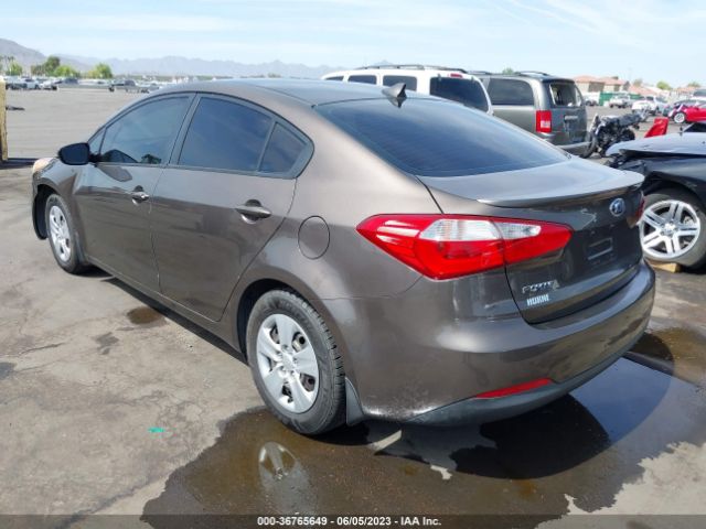 KNAFX4A69F5270126 KIA FORTE LX