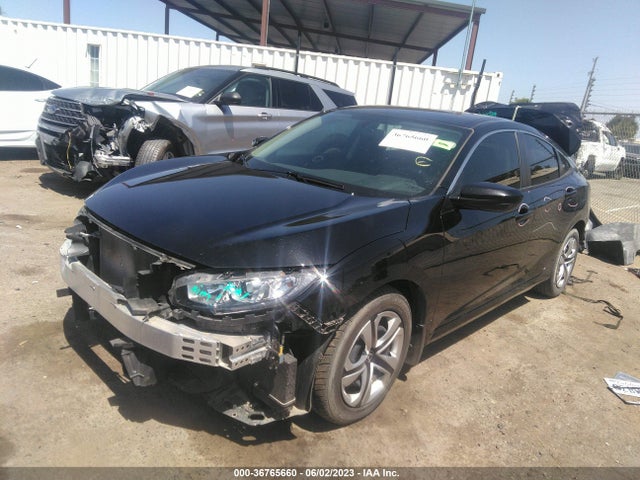 Honda Civic Sedan Lx 2018 2HGFC2F5XJH598614 Image 2
