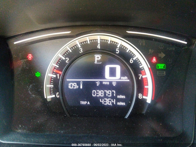 Honda Civic Sedan Lx 2018 2HGFC2F5XJH598614 Image 7