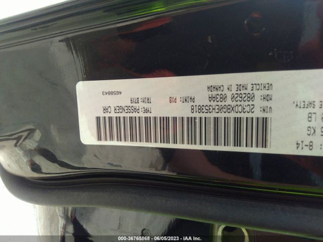 2C3CDXBG0EH353818 Dodge Charger Se