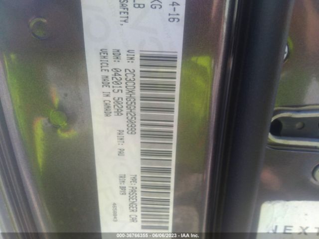 2C3CDXHG5GH250999 Dodge Charger Sxt