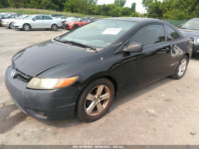 2007 HONDA CIVIC CPE EX VIN: 2HGFG11847H565245