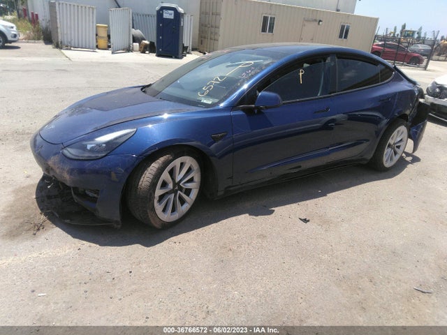 Tesla Model 3 Long Range 2021 5YJ3E1EB6MF870549 Image 2