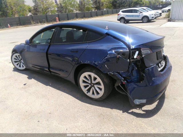 Tesla Model 3 Long Range 2021 5YJ3E1EB6MF870549 Image 3