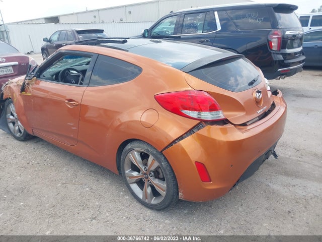 2012 HYUNDAI VELOSTER W/BLACK INT VIN: KMHTC6AD5CU023842