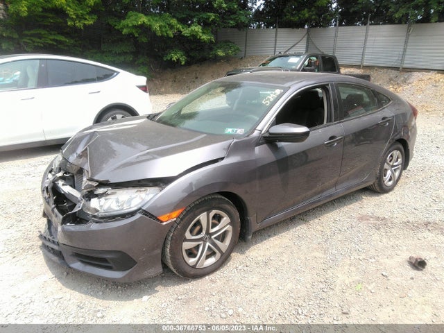 Honda Civic Sedan Lx 2018 2HGFC2F52JH576641 Image 2