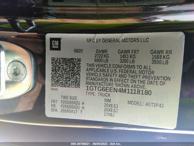 GMC Canyon 4wd Denali 2021 1GTG6EEN4M1118180 Image 9