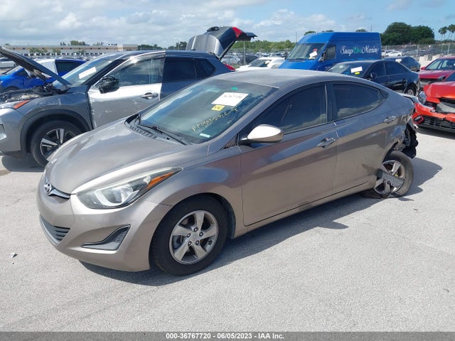 2014 HYUNDAI ELANTRA SE VIN: 5NPDH4AE0EH512069