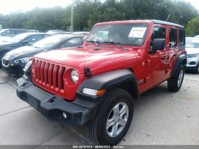 1C4HJXDN6MW626055 Jeep Wrangler Unlimited Sport S