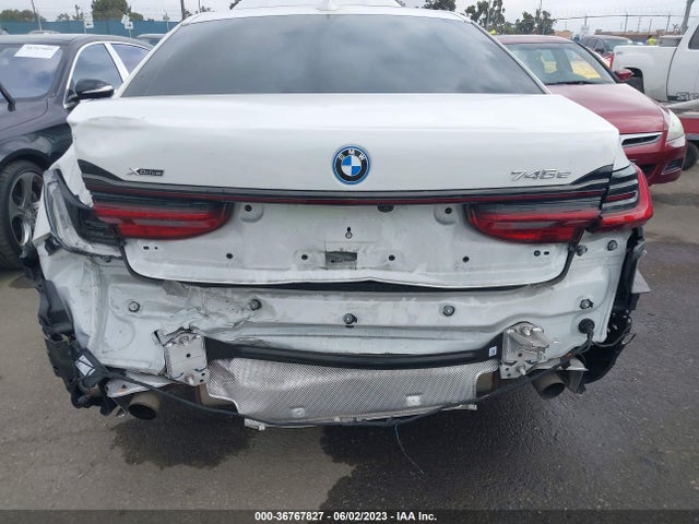 BMW 7 Series 745e Xdrive 2022 аукцион фото