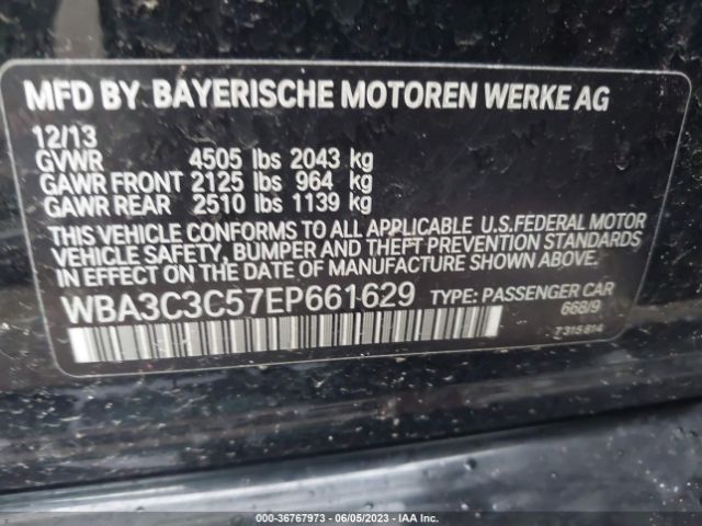 WBA3C3C57EP661629 BMW 3 Series 320i Xdrive