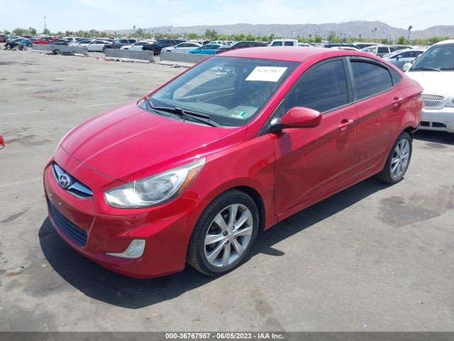 2013 HYUNDAI ACCENT GLS VIN: KMHCU4AEXDU433001