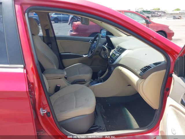 2013 HYUNDAI ACCENT GLS VIN: KMHCU4AEXDU433001