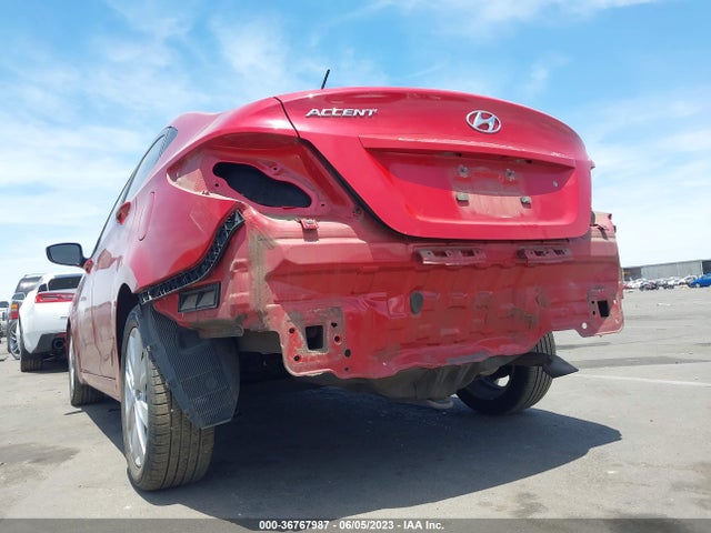 2013 HYUNDAI ACCENT GLS VIN: KMHCU4AEXDU433001