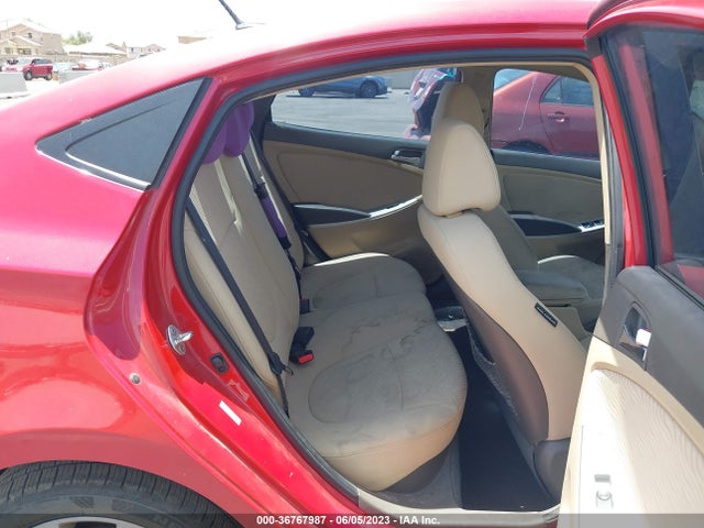 2013 HYUNDAI ACCENT GLS VIN: KMHCU4AEXDU433001