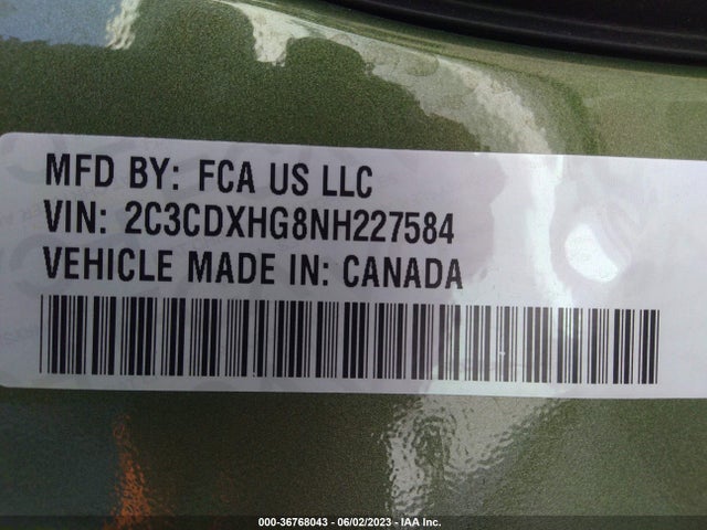 Dodge CHARGER GT 2022 2C3CDXHG8NH227584 Image 10