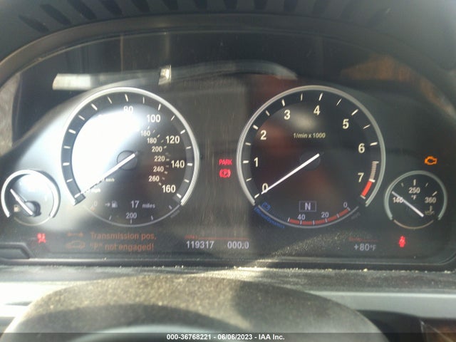 2013 BMW 7 SERIES 750LI VIN: WBAYE8C57DD132002