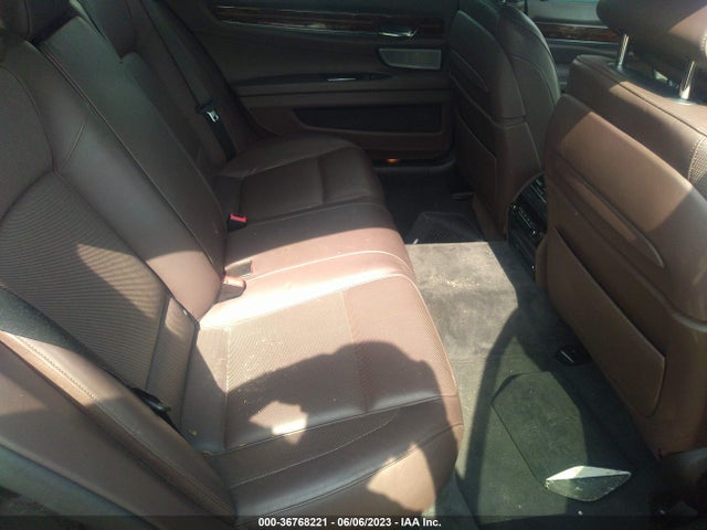 2013 BMW 7 SERIES 750LI VIN: WBAYE8C57DD132002