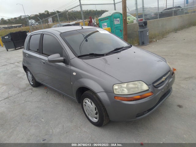 2007 CHEVROLET AVEO LS VIN: KL1TD66637B720401