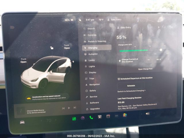 7SAYGDEE3NF560715 Tesla Model Y Long Range