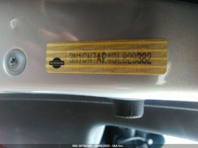 3N1CN7AP4GL829382 Nissan Versa S Plus