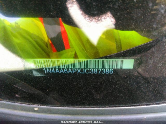 1N4AA6APXJC387386 Nissan MAXIMA SV