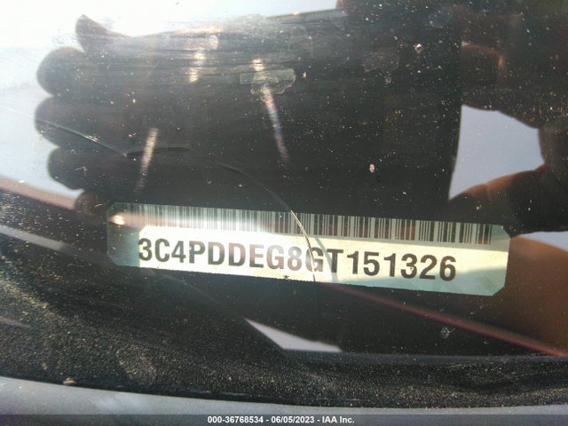 Dodge Journey R/t 2016 3C4PDDEG8GT151326 Image 9