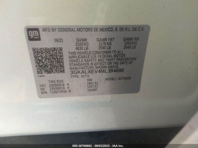3GKALXEV4ML394690 GMC Terrain Denali