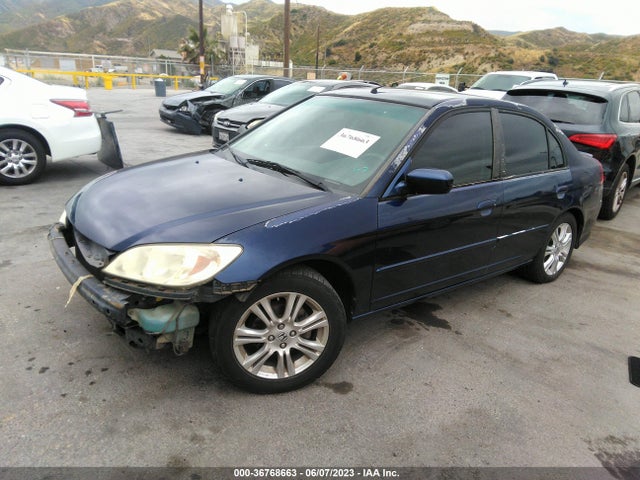 2005 HONDA CIVIC HYBRID VIN: JHMES96665S014575