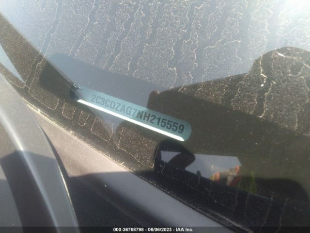 2C3CDZAG7NH215559 Dodge Challenger Sxt
