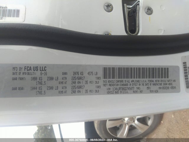 1C4NJRFB0GD745477 Jeep Patriot High Altitude Edition