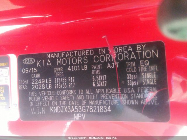 KNDJX3A53G7821834 KIA Soul !