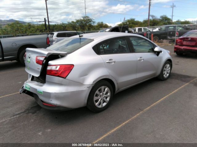 KNADM4A36H6041664 KIA RIO LX