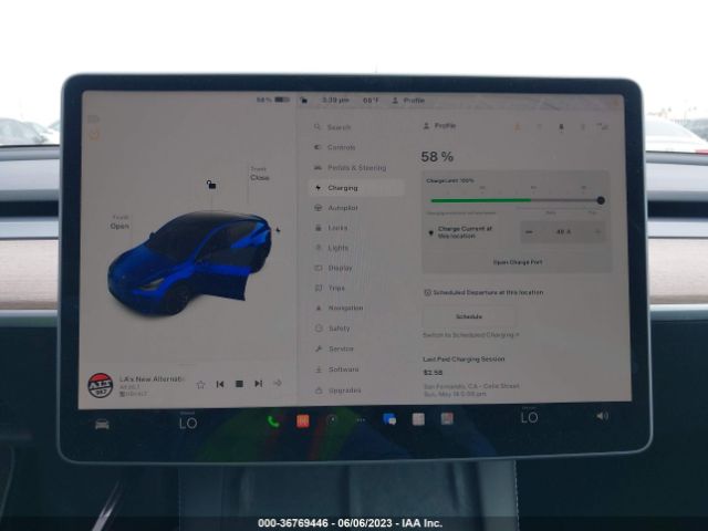 7SAYGDEE0PA035689 Tesla Model Y Long Range